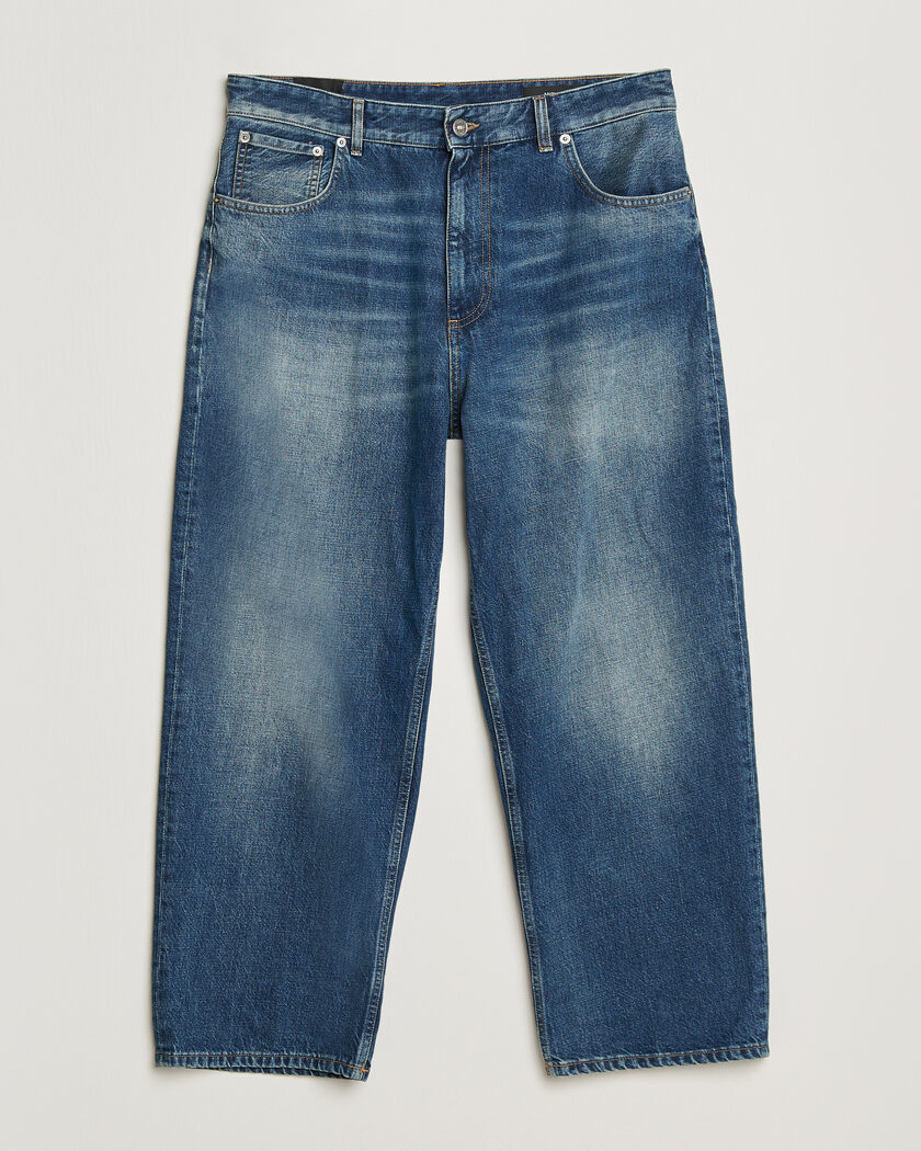 Dondup Anthony Loose Fit Jeans Medium Blue – Blå