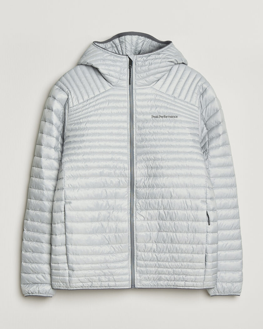 Peak Performance Monolight Insulated Hooded Jacket Summit Smoke – Grå