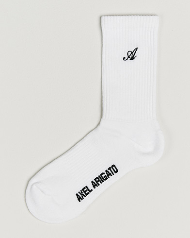 Axel Arigato Signature Socks White – Hvid