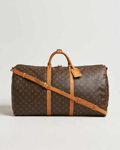 Louis Vuitton Pre-Owned Keepall Bandouliére 60 Monogram – Brun