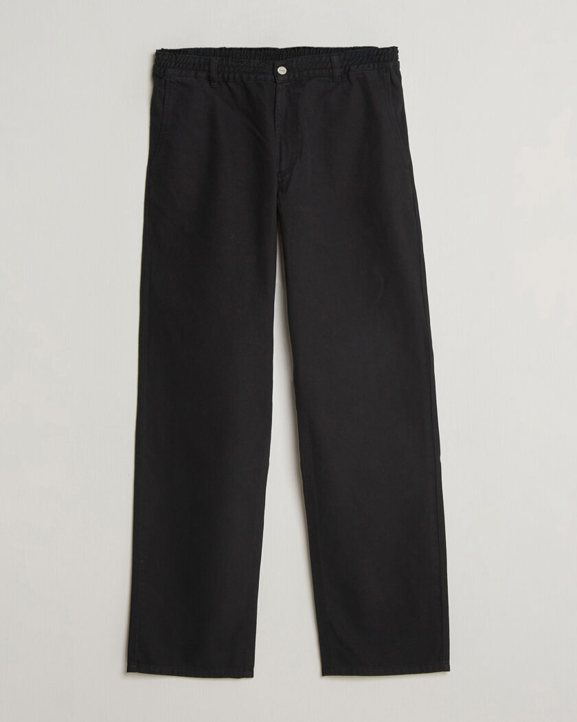 Forét Clay Twill Pants Black – Sort