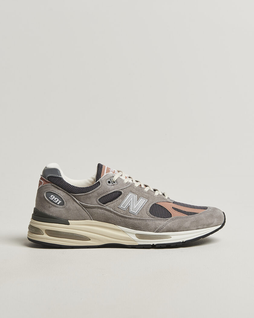 New Balance Made In US & UK New Balance Made in Made In UK 991v2 Elephant Skin – Grå
