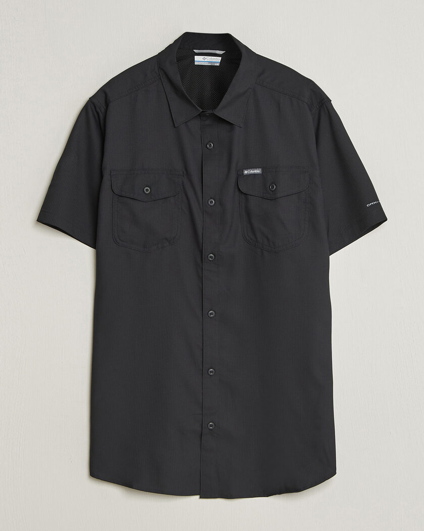 Columbia Utilizer II Short Sleeve Ripstop Shirt Black – Sort