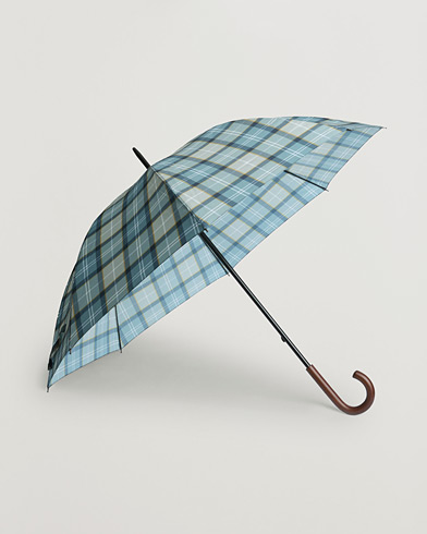 Barbour Lifestyle Full Length Tartan Umbrella Highland Loch – Grøn