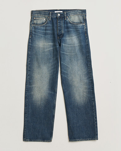 Sunflower Loose Jeans Deep Vintage – Blå