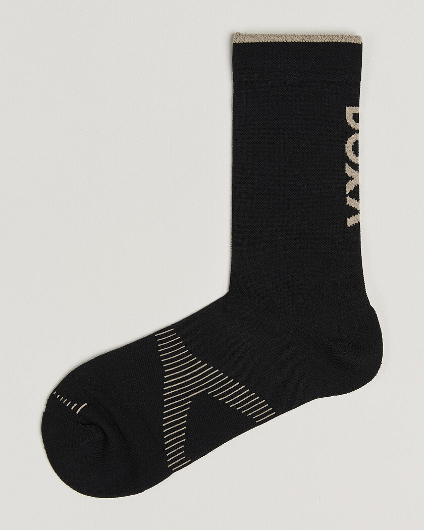 DOXA Crew Run Socks Black – Sort