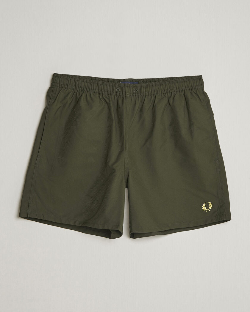 Fred Perry Classic Swimshorts Hunting Green – Grøn