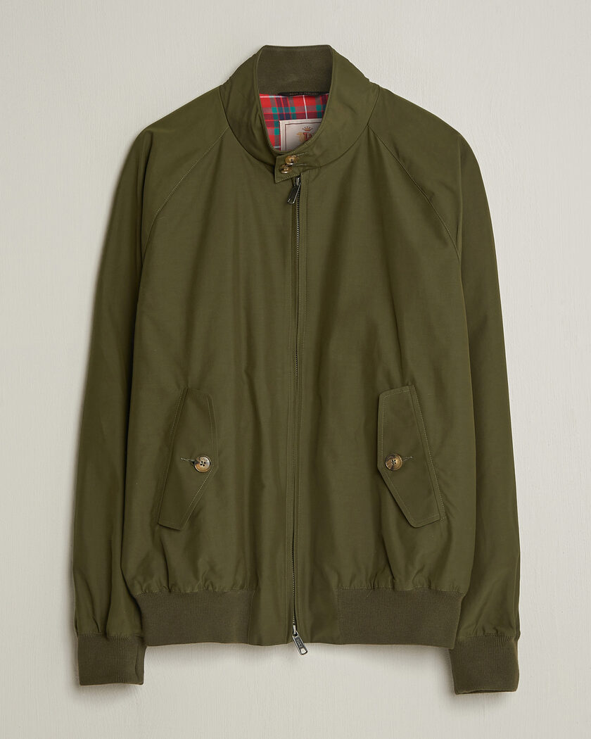 Baracuta G9 Original Harrington Jacket Beech – Grøn