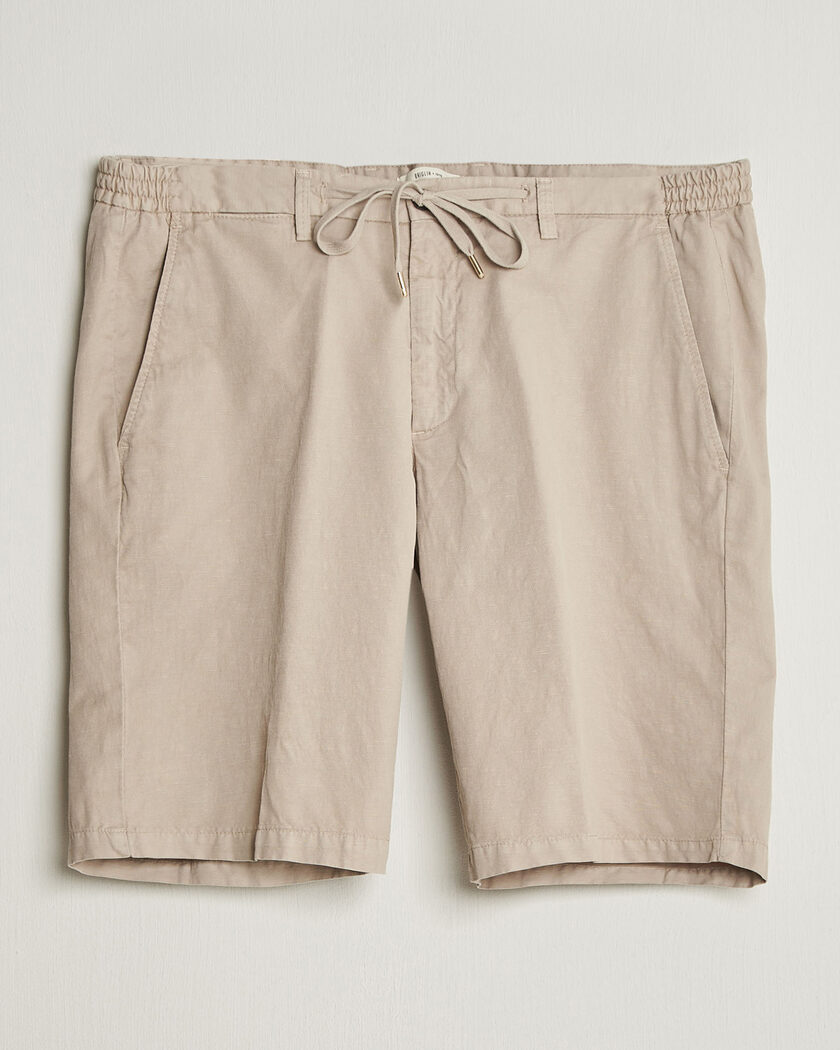 Briglia 1949 Cotton/Linen Drawstring Shorts Beige – Beige
