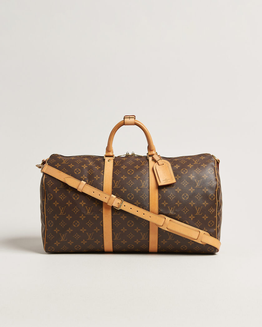 Louis Vuitton Pre-Owned Keepall Bandouliére 50 Monogram – Brun