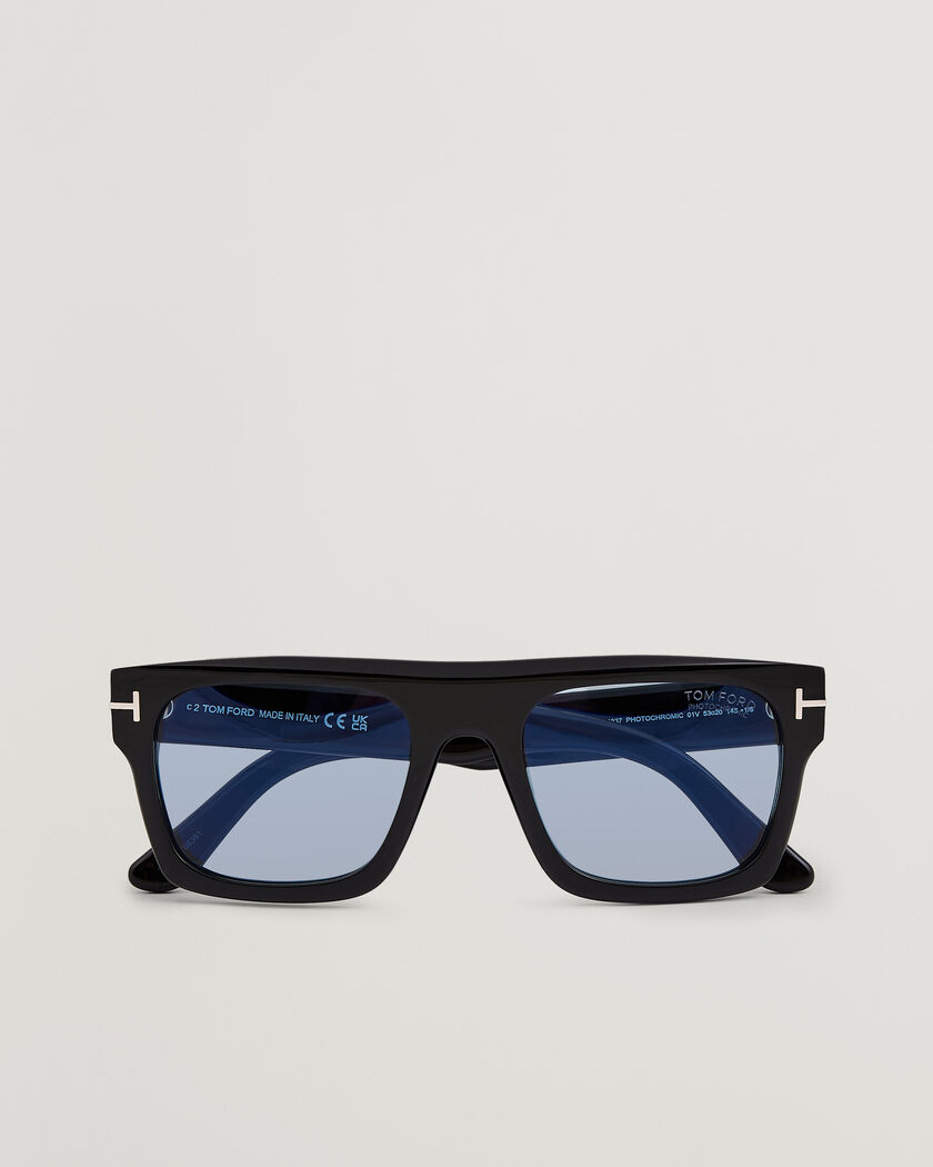 Tom Ford Cyrus FT1337 Sunglasses Black/Blue – Sort