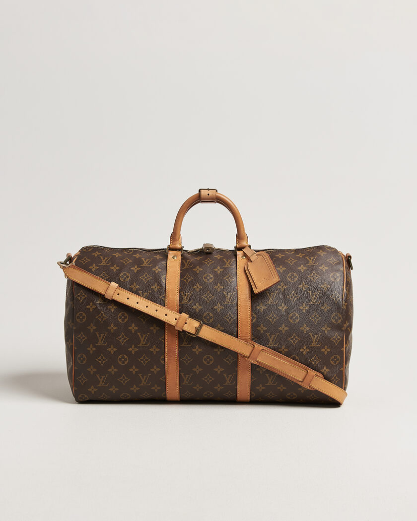Louis Vuitton Pre-Owned Keepall Bandouliére 50 Monogram – Brun