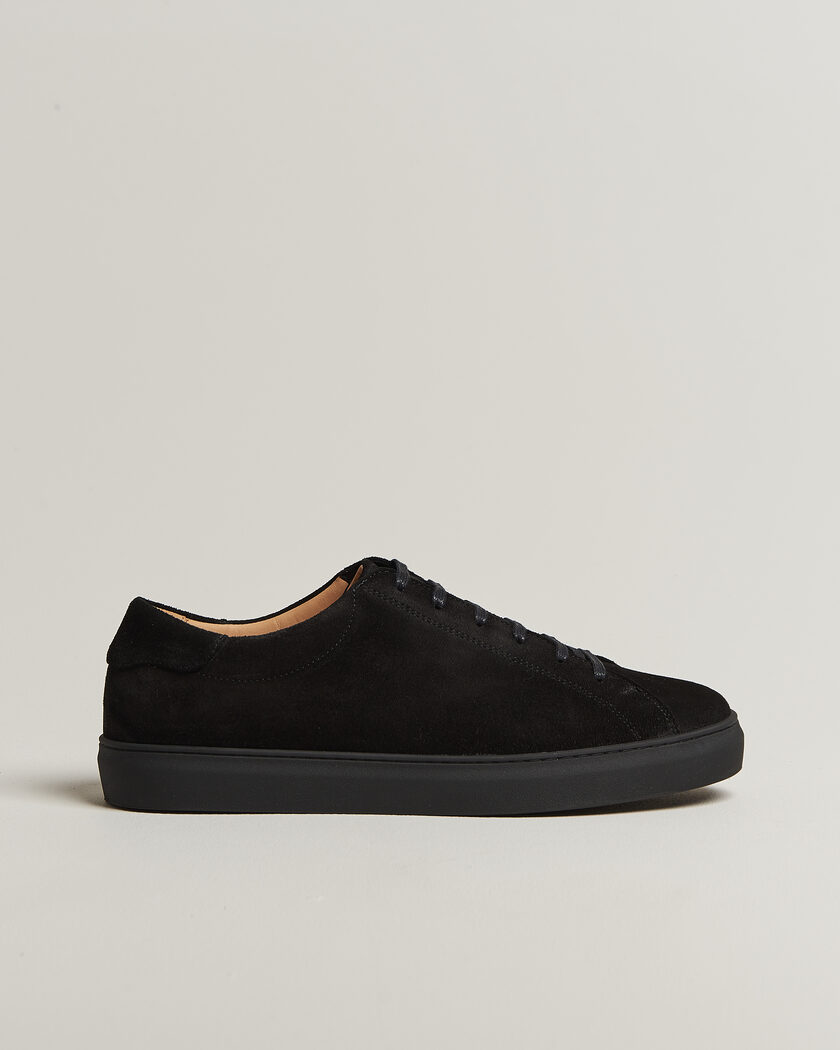 Myrqvist Oaxen Monochrome III Sneakers Black Suede – Sort