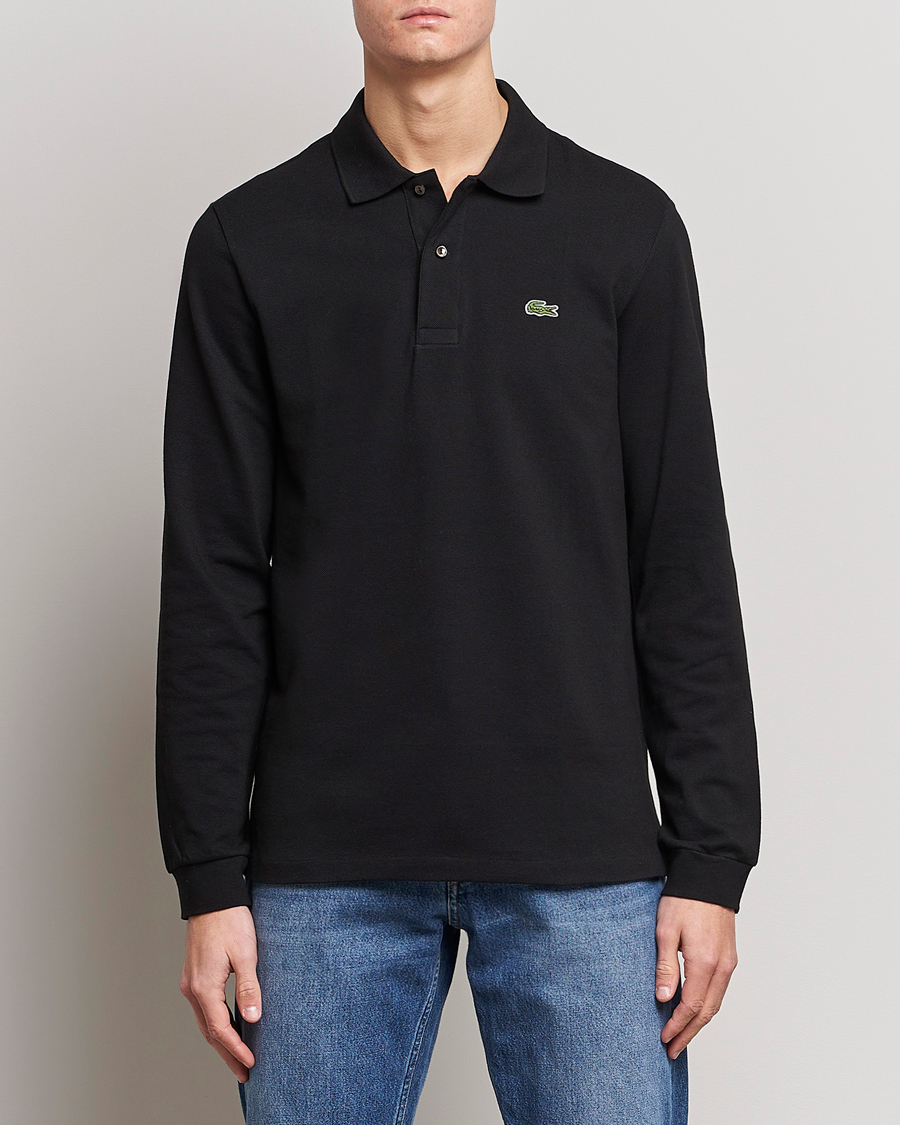 Herre |  | Lacoste | Long Sleeve Piké Black