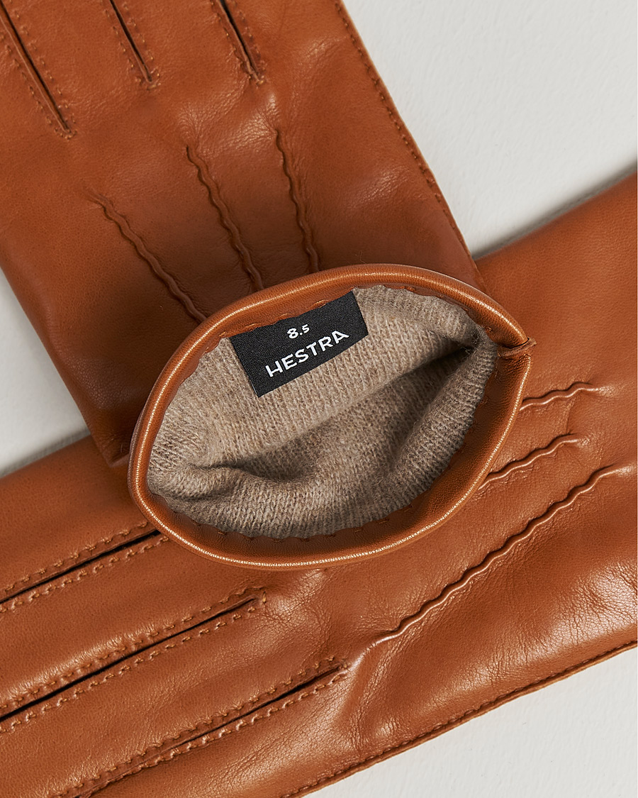 Herre | Handsker | Hestra | Edward Wool Liner Glove Cognac