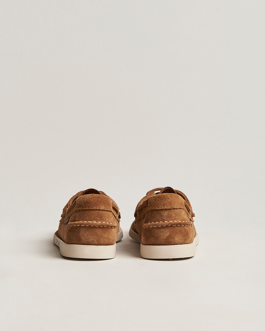 Herre | Sejlersko | Sebago | Docksides Suede Boat Shoe Brown Cognac