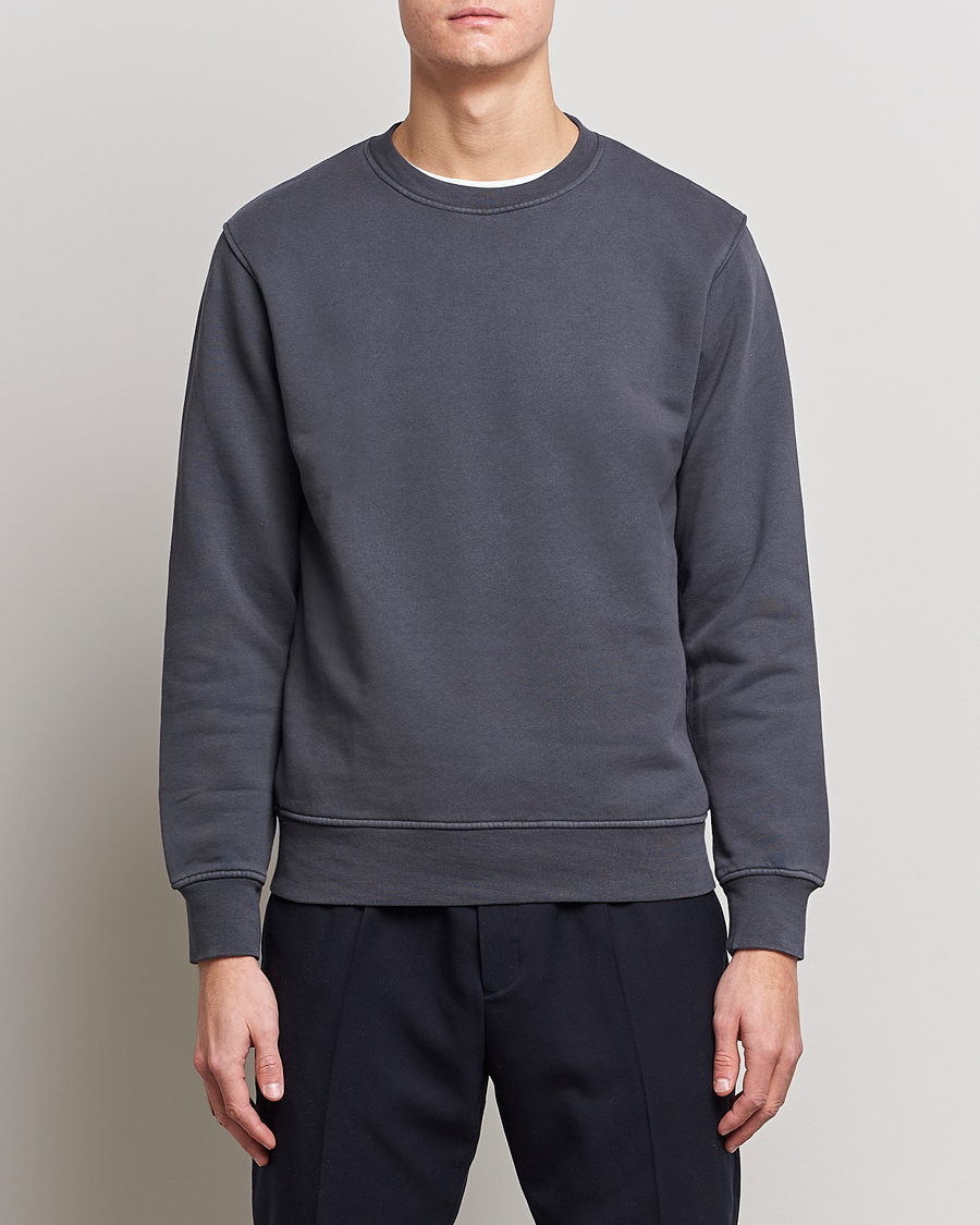 Herre |  | Colorful Standard | Classic Organic Crew Neck Sweat Lava Grey