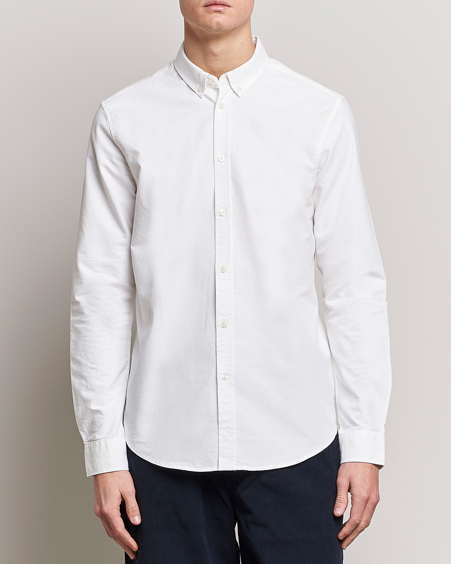 Herre |  | Samsøe Samsøe | Liam Button Down Shirt White