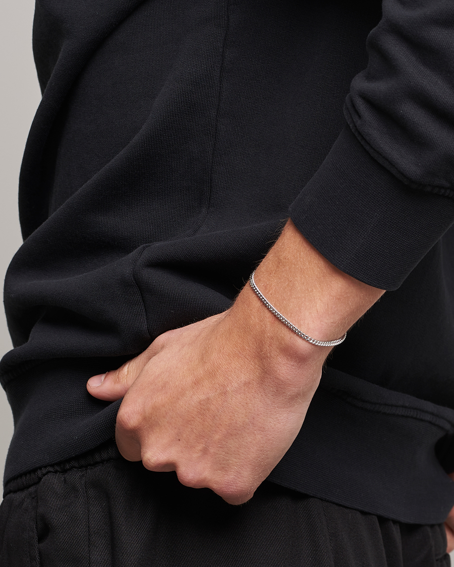 Herre | Smykker | Tom Wood | Curb Bracelet M Silver