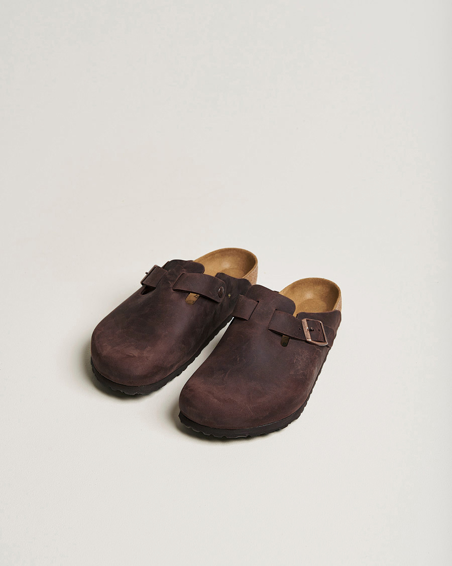 Herre |  | BIRKENSTOCK | Boston Classic Footbed Habana Oiled Leather