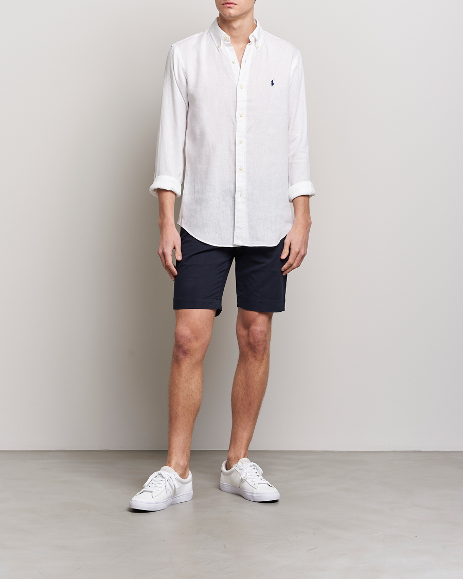 Herre | Shorts | Polo Ralph Lauren | Tailored Slim Fit Shorts Aviator Navy
