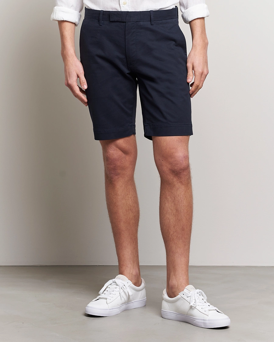 Herre | Preppy Authentic | Polo Ralph Lauren | Tailored Slim Fit Shorts Aviator Navy