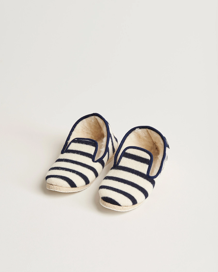 Herre |  | Armor-lux | Maoutig Home Slippers Nature/Navy