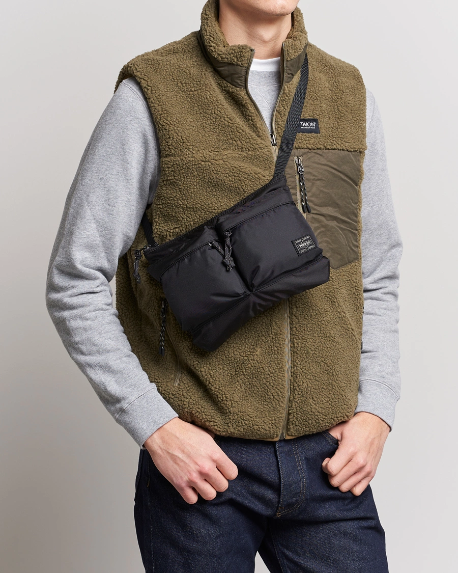 Herre | Tilbehør | Porter-Yoshida & Co. | Force Small Shoulder Bag Black