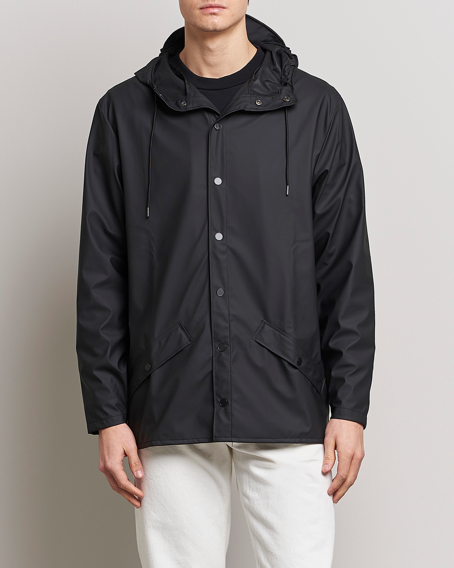 Herre | Forårsjakker | RAINS | Jacket Black