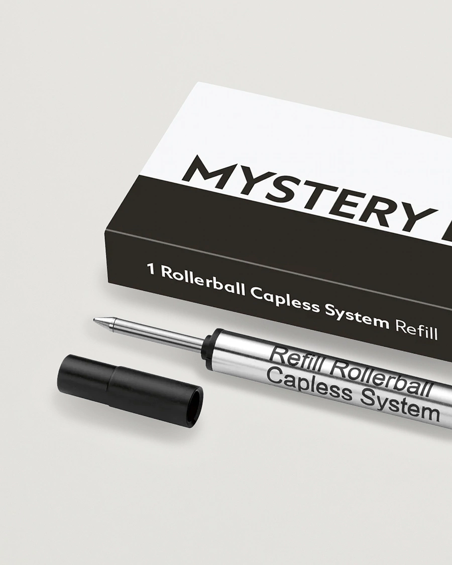 Herre | Penne | Montblanc | 1 Rollerball M Capless System Refill Mystery Black