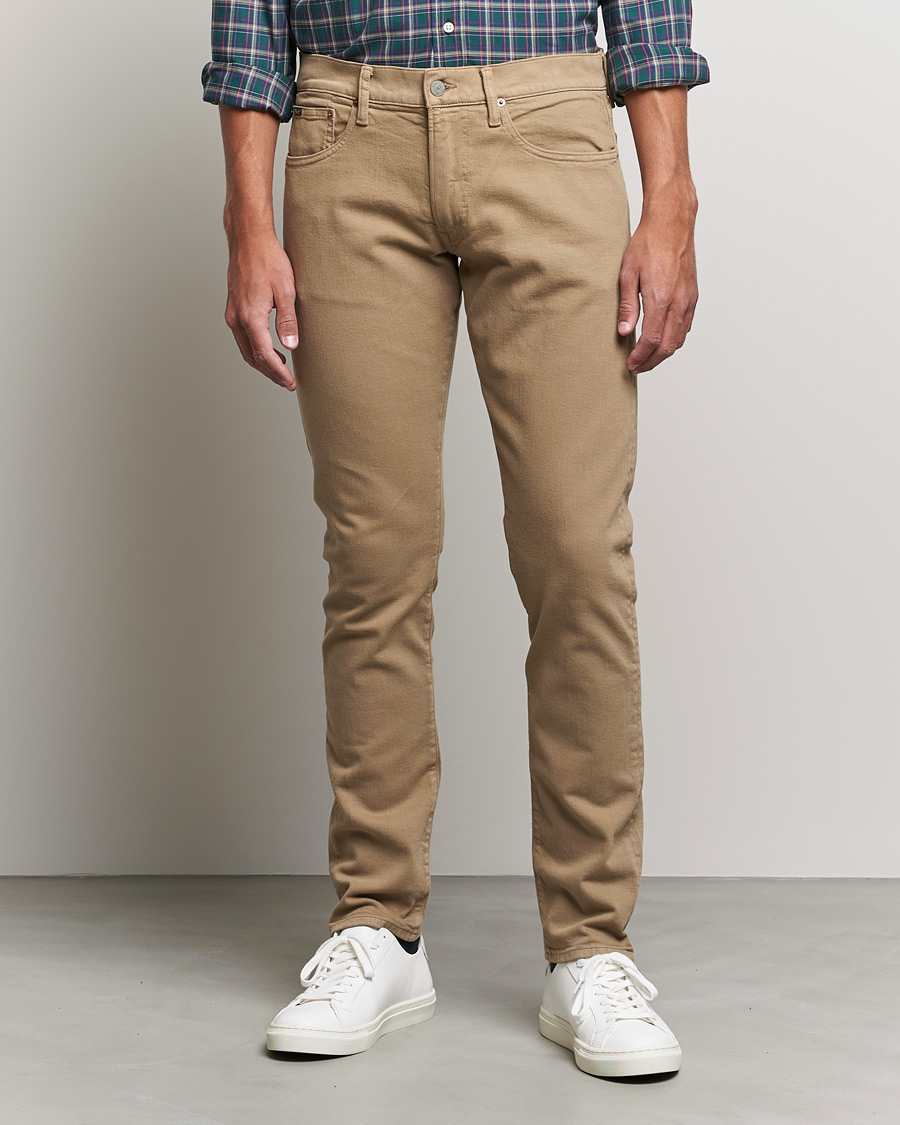 Herre | Polo Ralph Lauren | Polo Ralph Lauren | Sullivan Slim Fit Stretch 5-Pocket Pants Khaki Hill