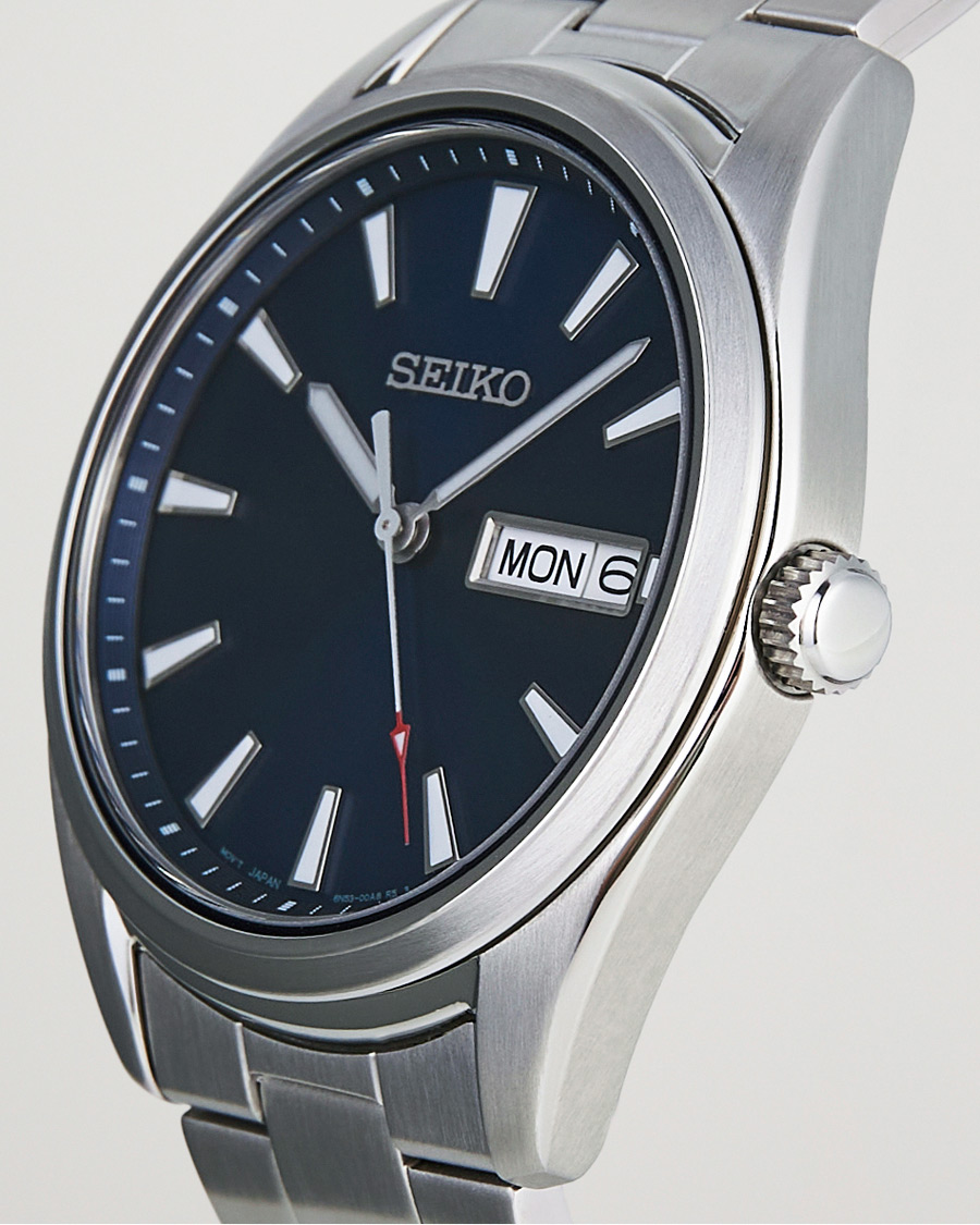 Herre | Tilbehør | Seiko | Classic Day Date 40mm Steel Blue Dial