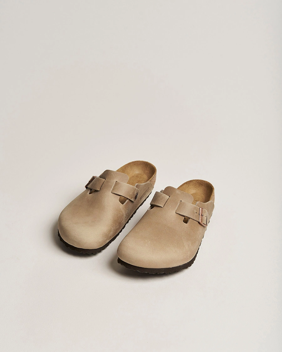 Herre | Sandaler & Hjemmesko | BIRKENSTOCK | Boston Classic Footbed Tobacco Oiled Leather