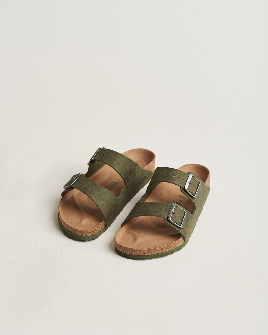 Herre | Sandaler & Hjemmesko | BIRKENSTOCK | Arizona Classic Vegan Dust Thyme Green