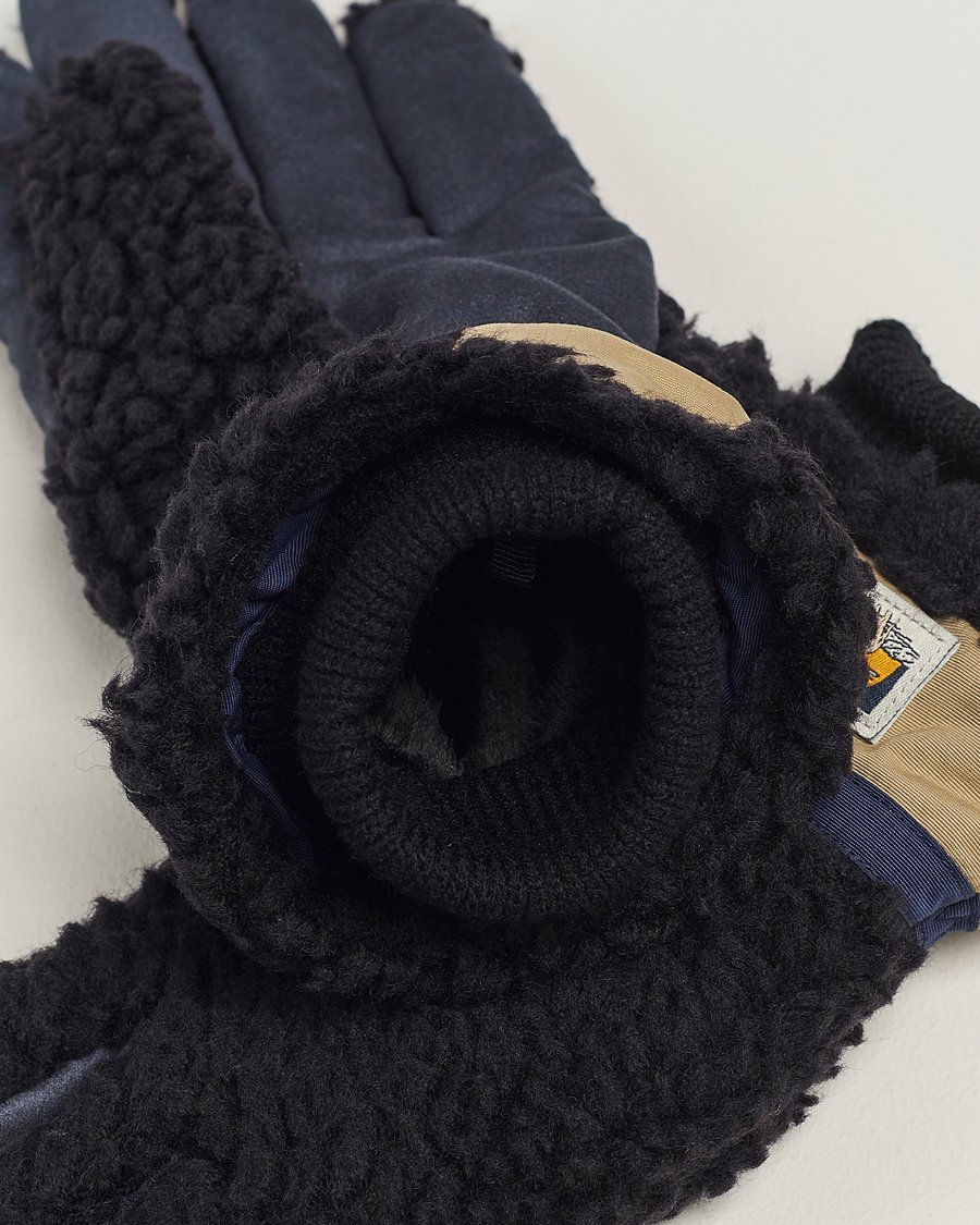 Herre | Handsker | Elmer by Swany | Sota Wool Teddy Gloves Black