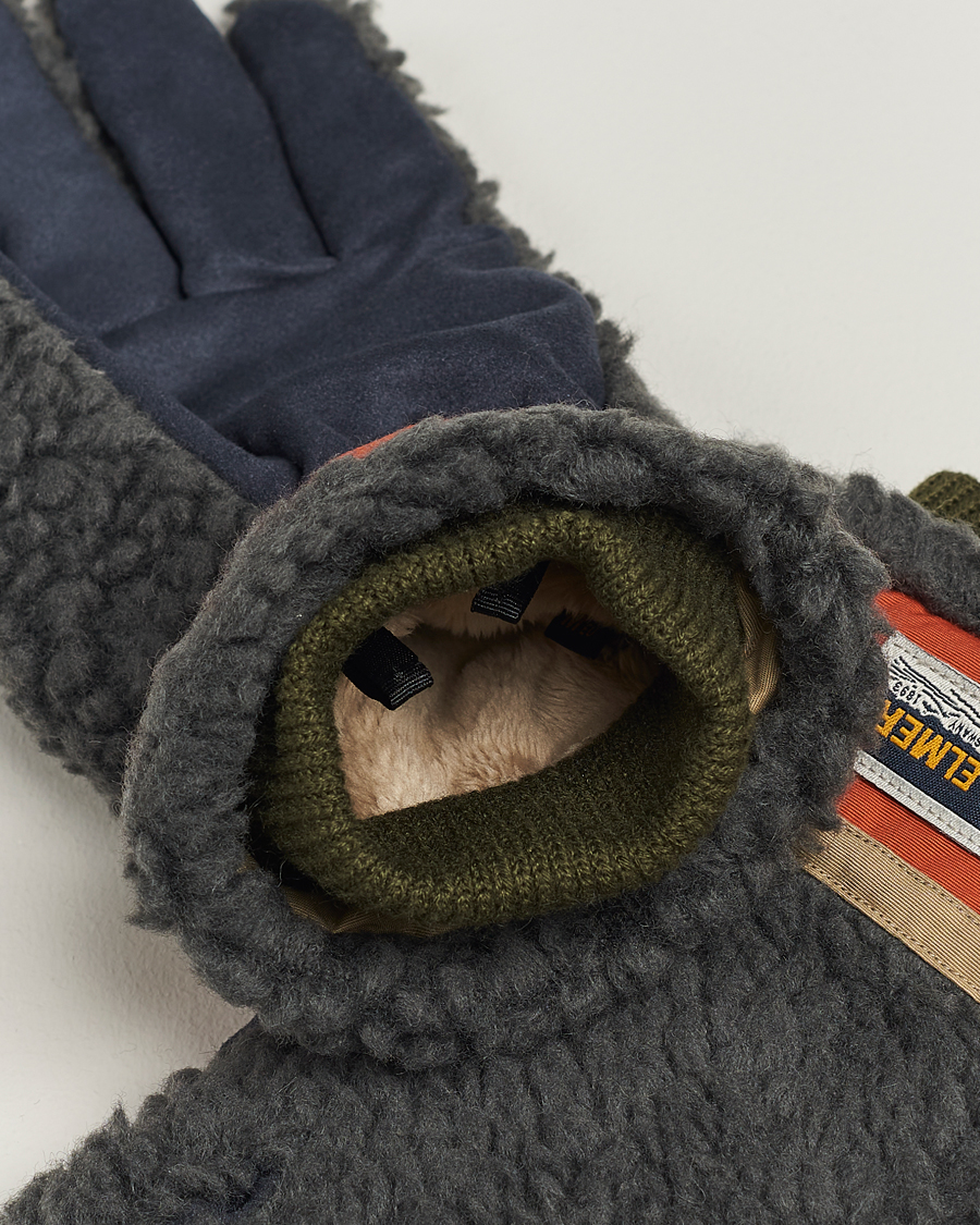 Herre |  | Elmer by Swany | Sota Wool Teddy Gloves Khaki