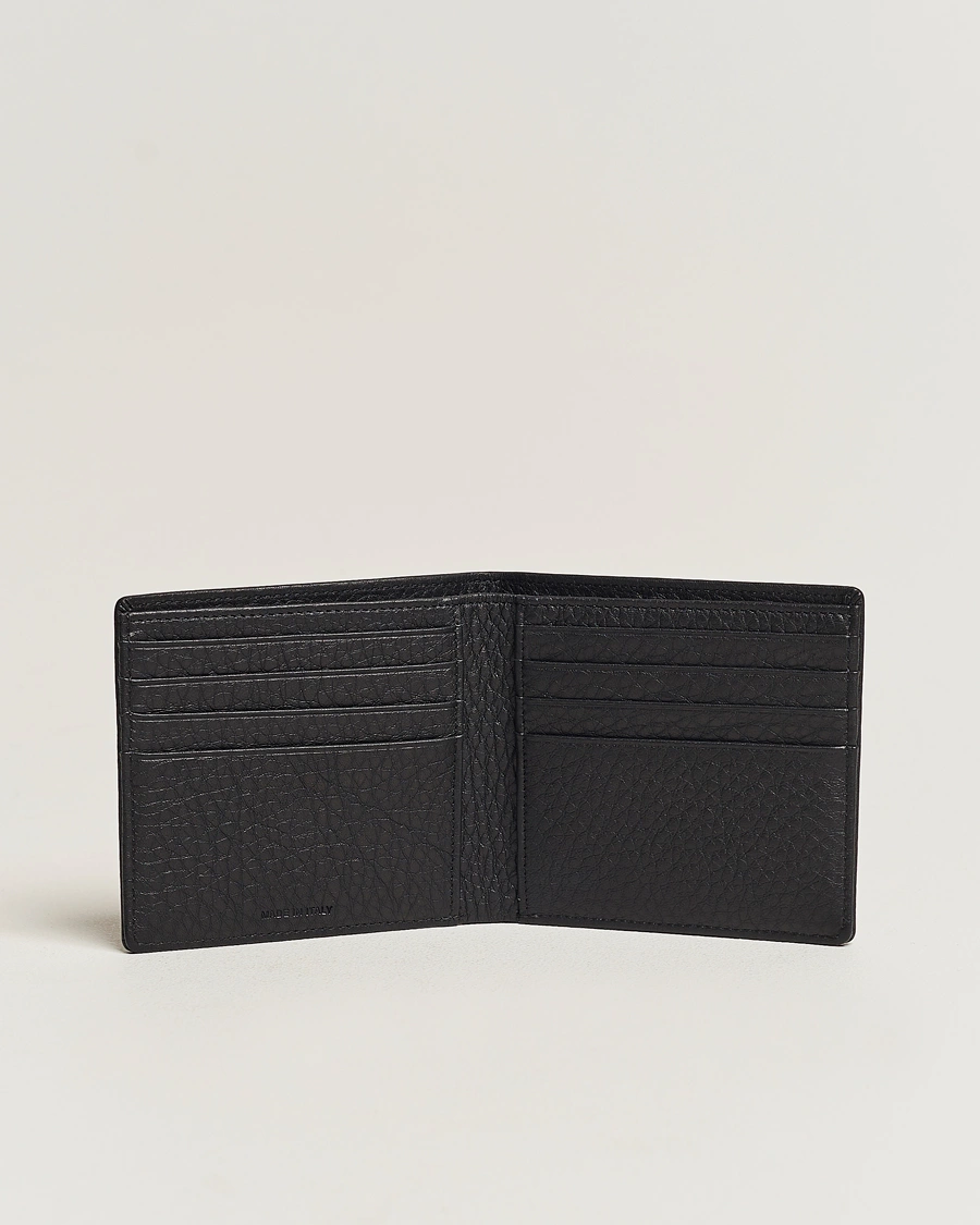 Herre | Punge | Canali | Grain Leather Wallet Black