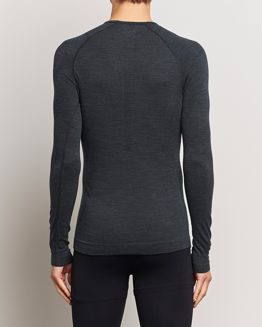 Herre | Undertøj | Falke Sport | Falke Long Sleeve Wool Tech Shirt Black