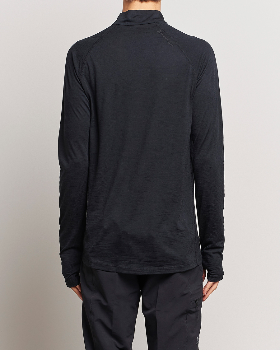 Herre | Undertøj | Houdini | Desoli Merino Light Half Zip True Black