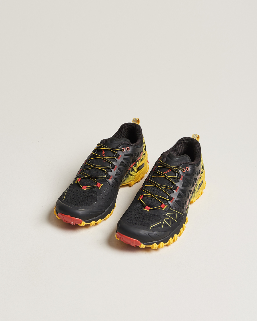 Herre | Sneakers | La Sportiva | Bushido II GTX Trail Running Sneakers Black/Yellow