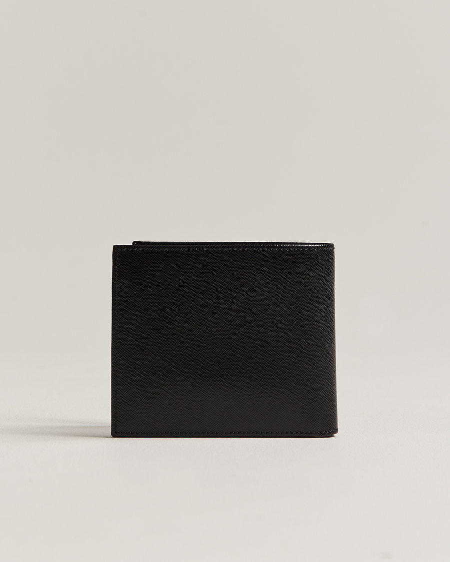 Herre | Punge | Kiton | Saffiano Leather Wallet Black