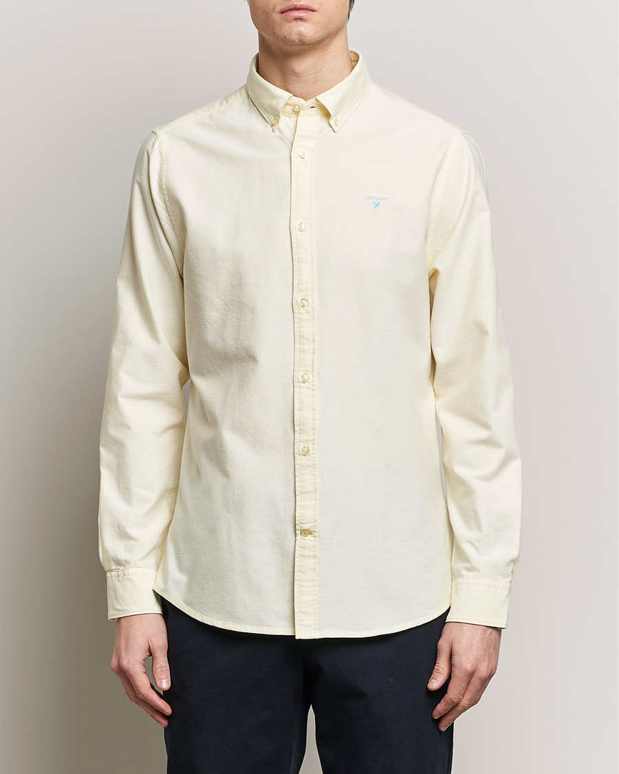 Herre | Barbour | Barbour Lifestyle | Tailored Fit Oxtown Shirt Lemon