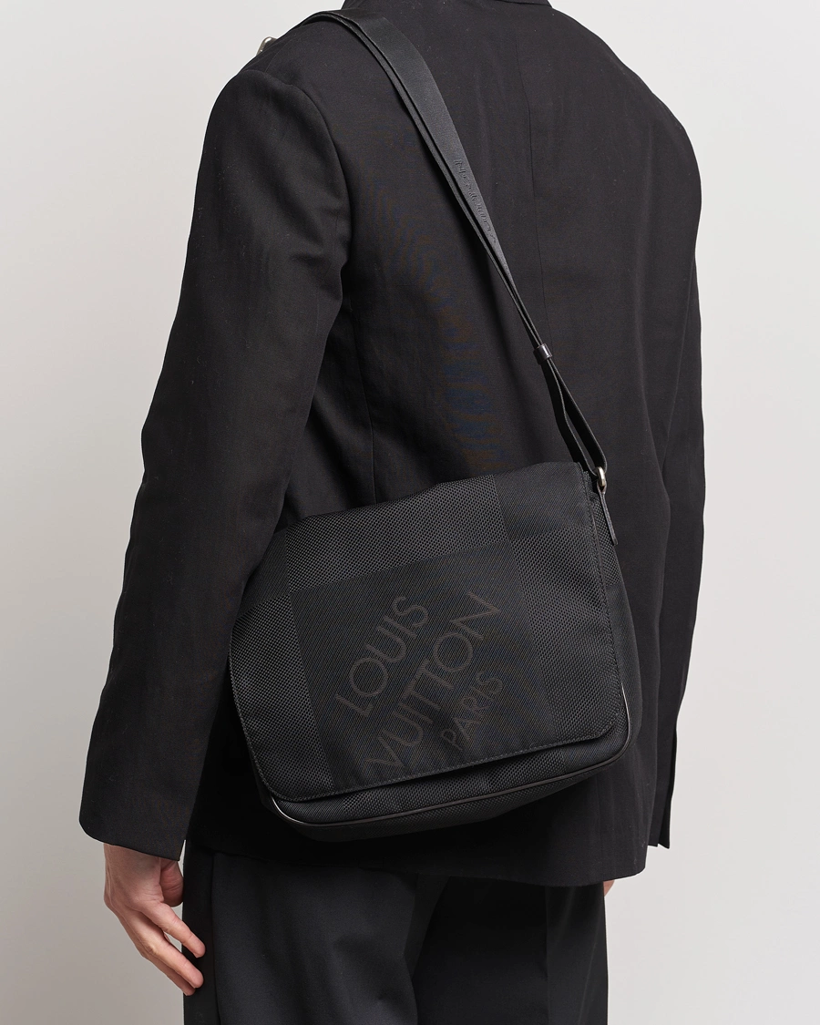 Herre | Tilbehør | Louis Vuitton Pre-Owned | Canvas Messenger Bag Damier Geant