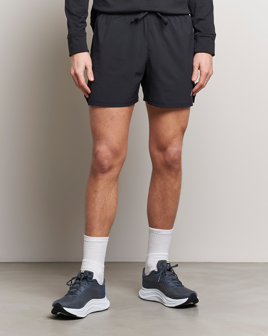 Herre | Active | New Balance Running | Seamless Shorts 5 Black