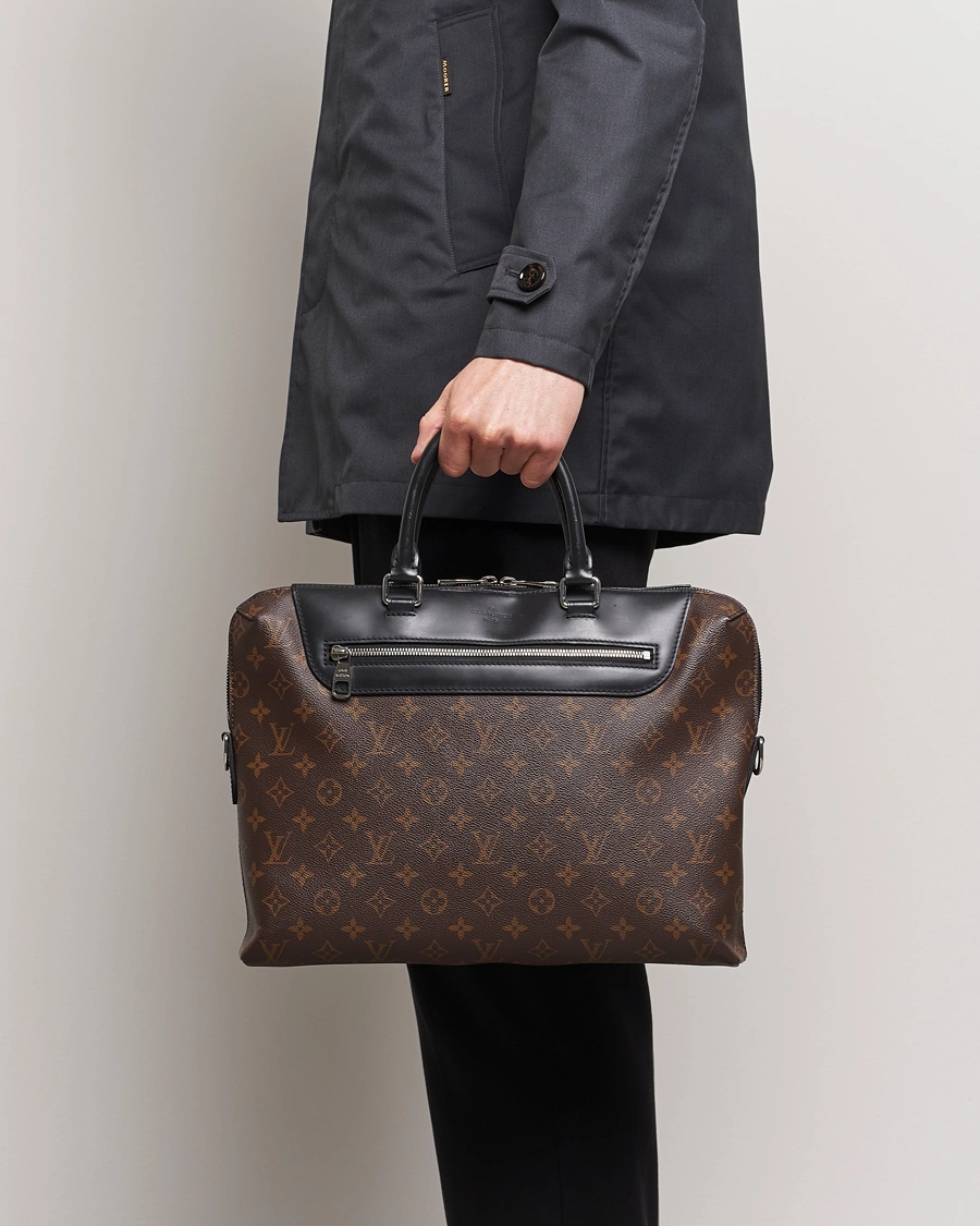 Herre | Pre-owned Tilbehør | Louis Vuitton Pre-Owned | Porte Documents Jour Document Bag Monogram 