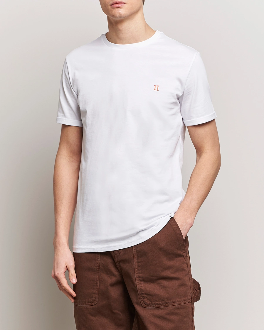 Herre | Hvide t-shirts | LES DEUX | Nørregaard Cotton T-Shirt White