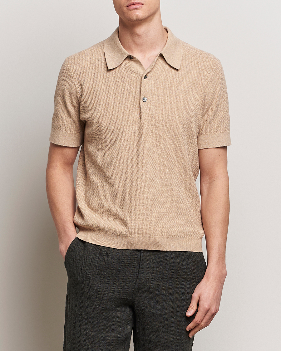 Herre | Polotrøjer | A Day's March | Rosehall Bric Polo Khaki