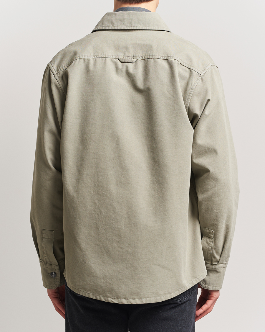 Herre | Skjorter | A.P.C. | Basile Denim Overshirt Gray Green