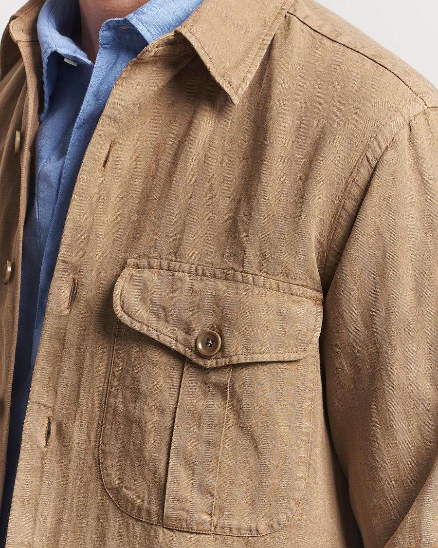 Herre | Skjorter | Aspesi | Double Pocket Overshirt Off White