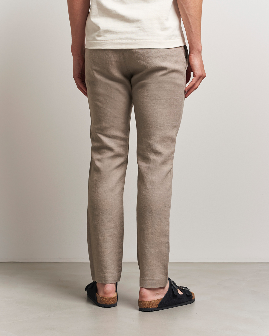 Herre | Bukser | NN07 | Theo Linen Trousers Greige